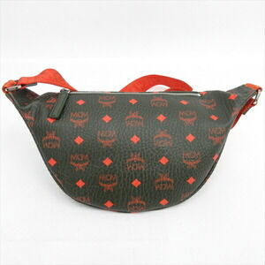 Mcm Green Pouch Bag Waist khaki